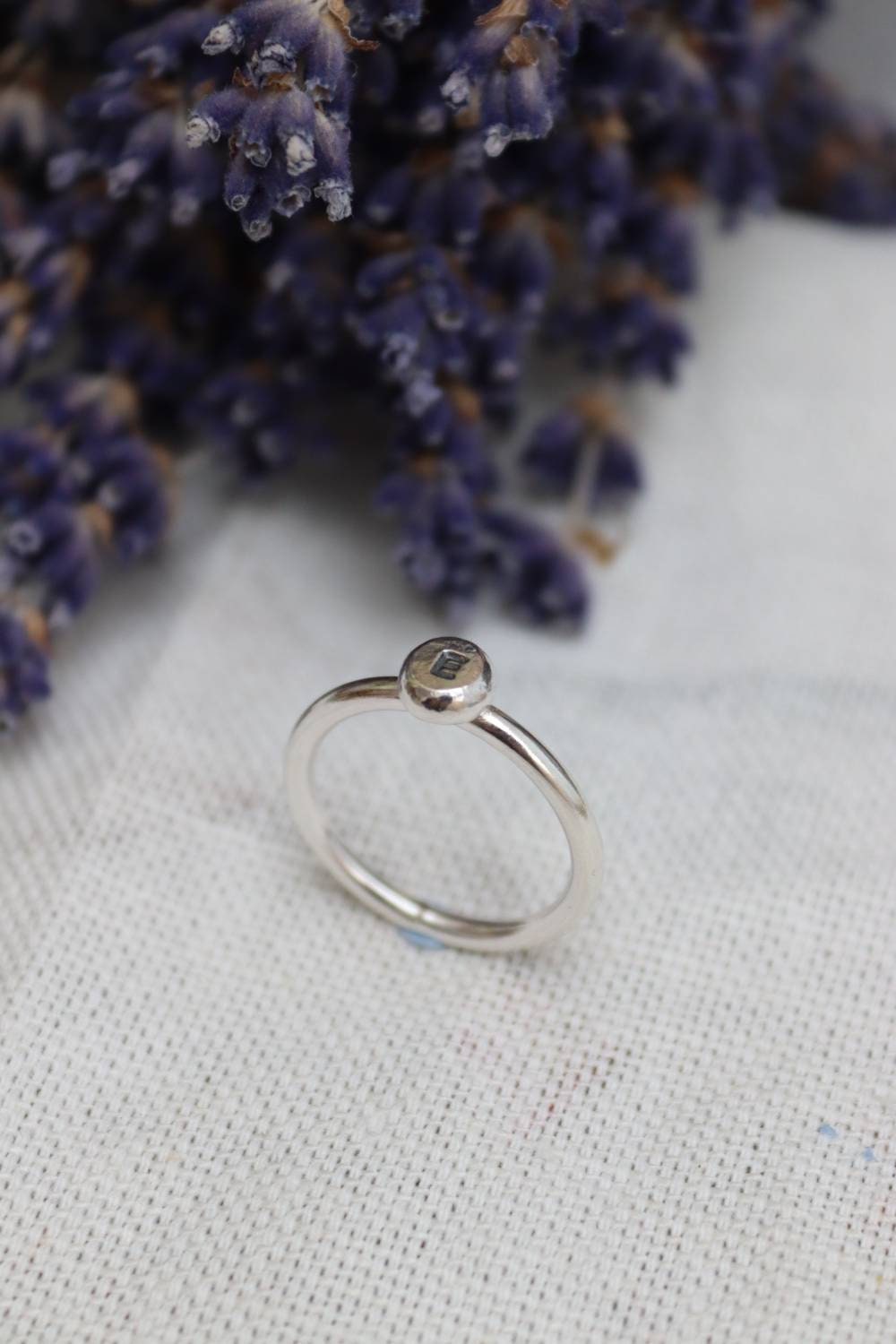 Personalised Initial Stacking Ring