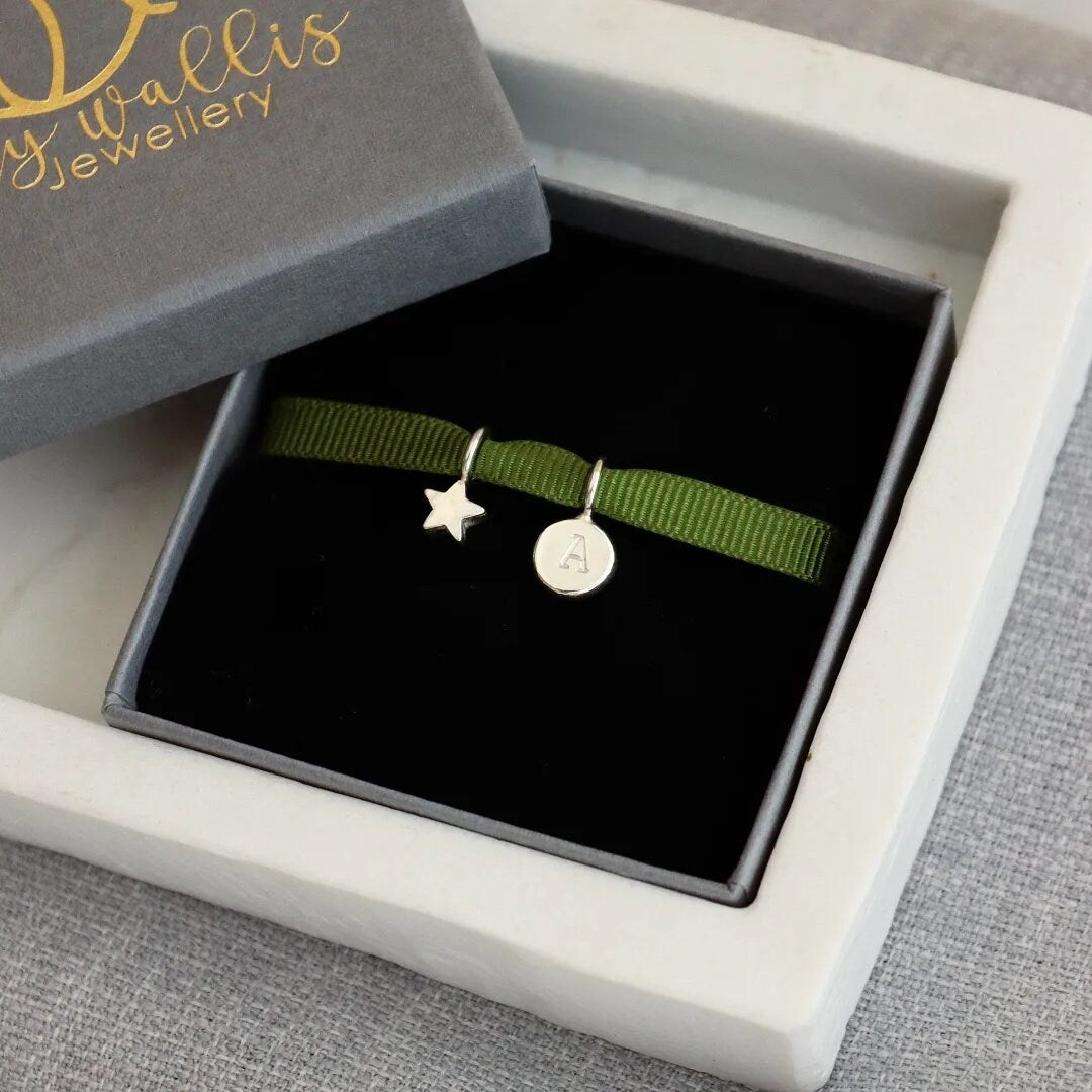 Personalised Silver Initial Pendant Necklace