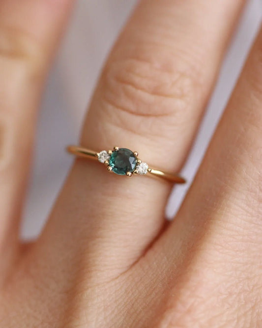 Hidden Ashes Alexandrite Ring Remodel