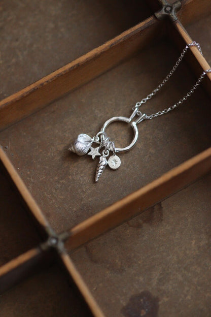 Mousehole Periwinkle Shell Silver Necklace