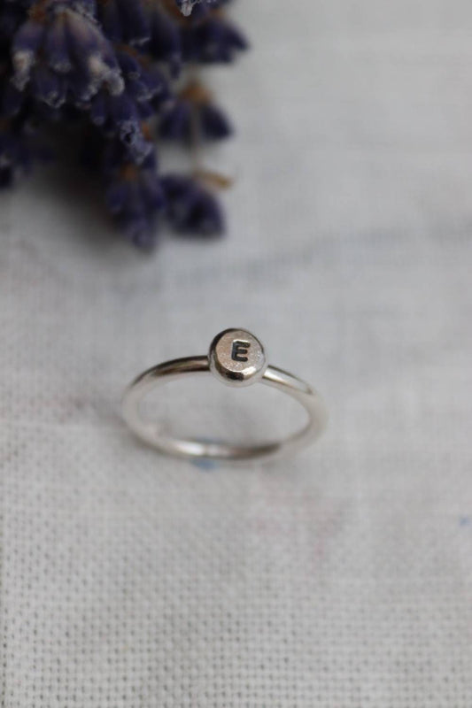 Personalised Initial Ring